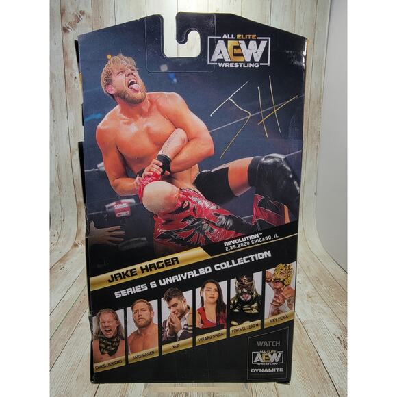 AEW Unrivaled Collection Series 6 #46 Jake Hager 2021 Action Figure NEW! - Picture 2 of 5